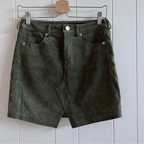 BlankNYC mini suede leather skirt - Picture 2 of 10